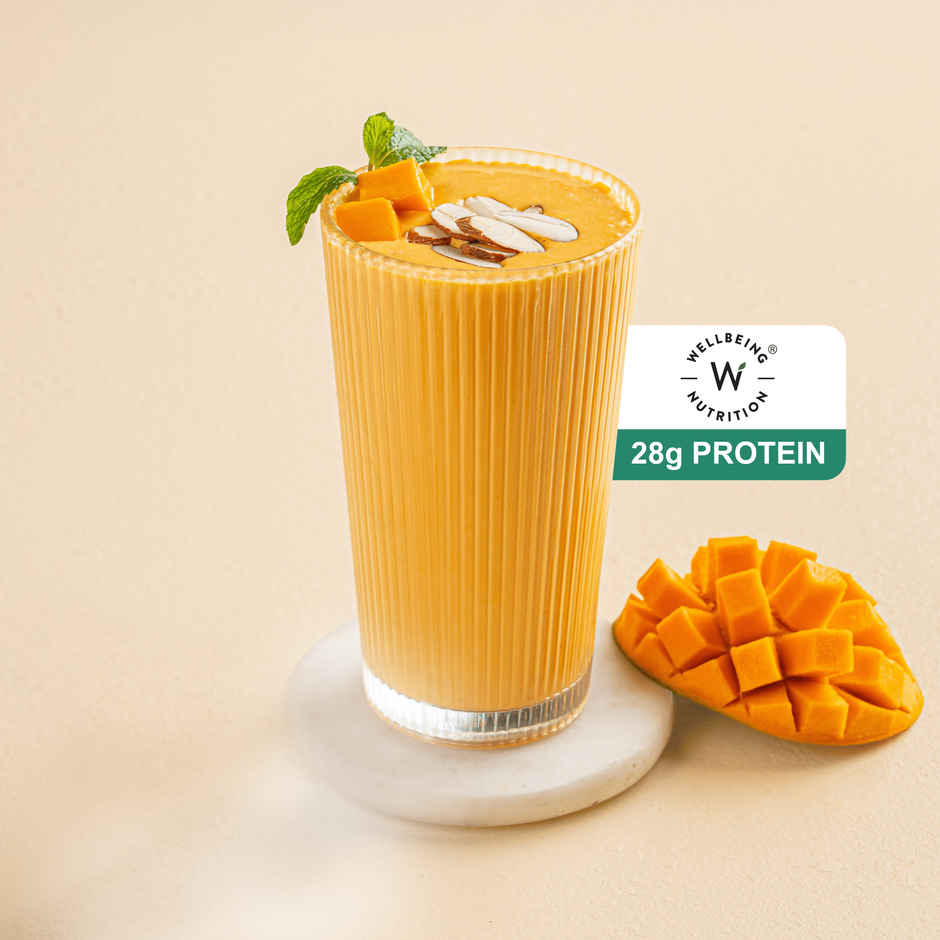 Mango Whey Protein Shake - Wellbeing