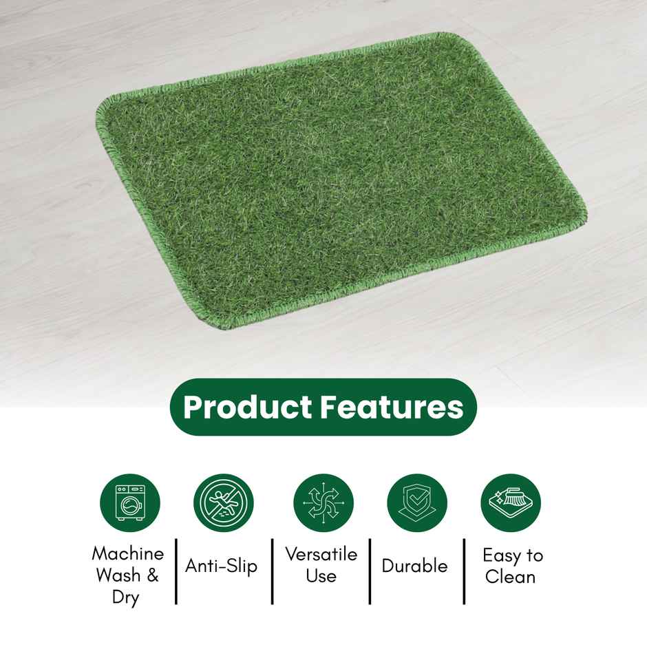 Status Artificial Grass Door Mat | 12 x 18 Inch