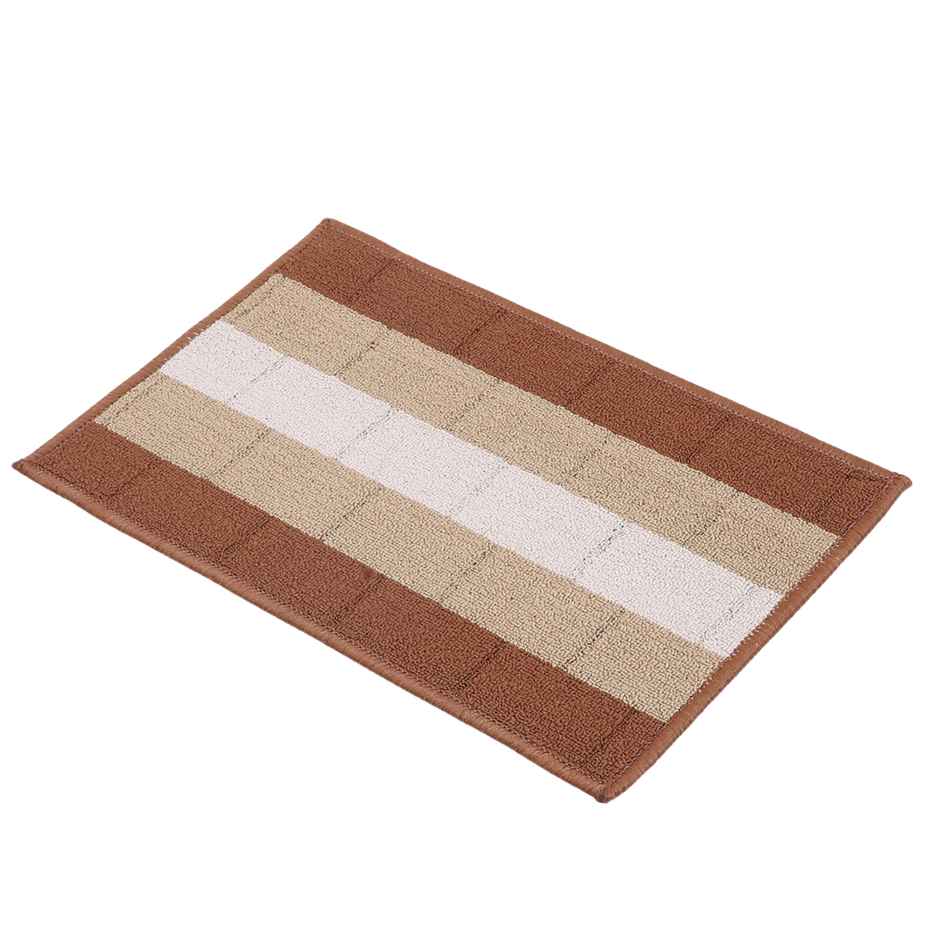 Status Iris Anti-Skid Mat | 38 x 58 cm | Brown