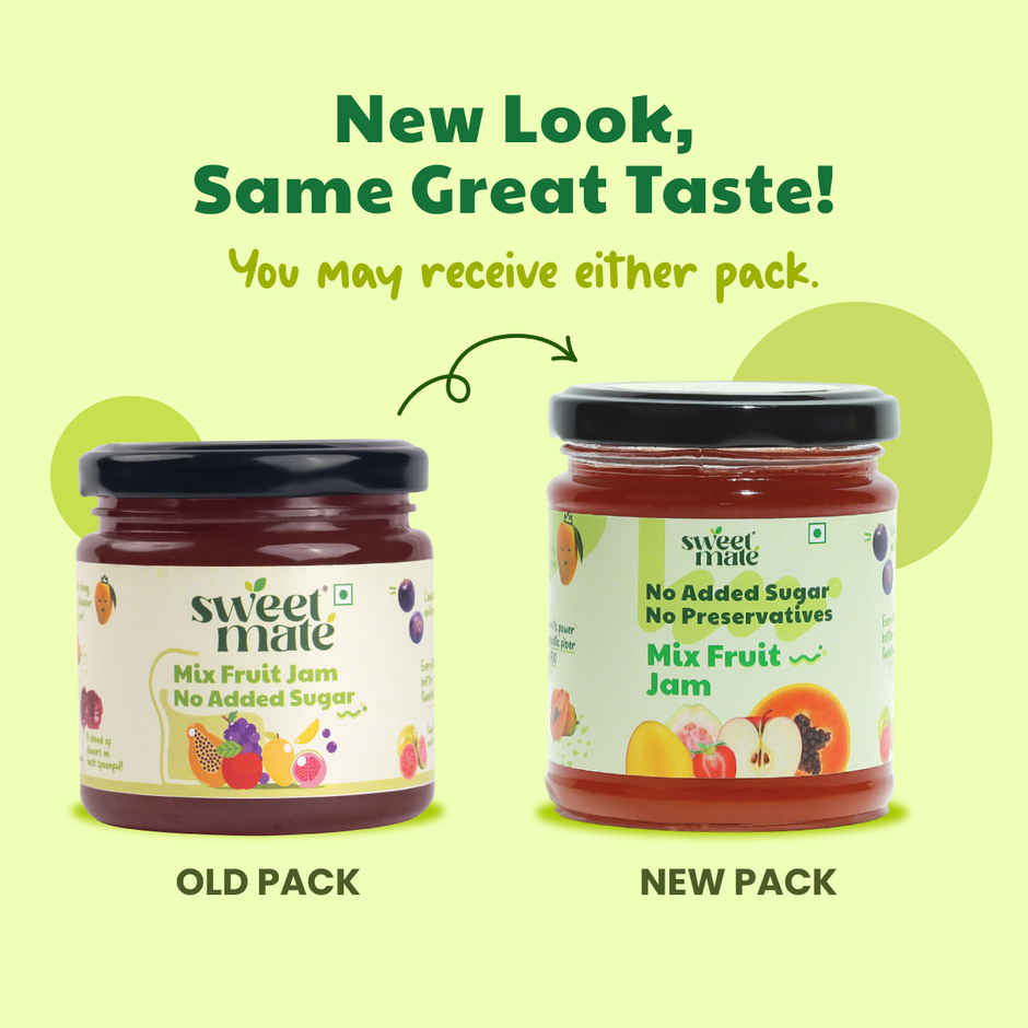 Sweetmate Sugar Free Mix Fruit Jam