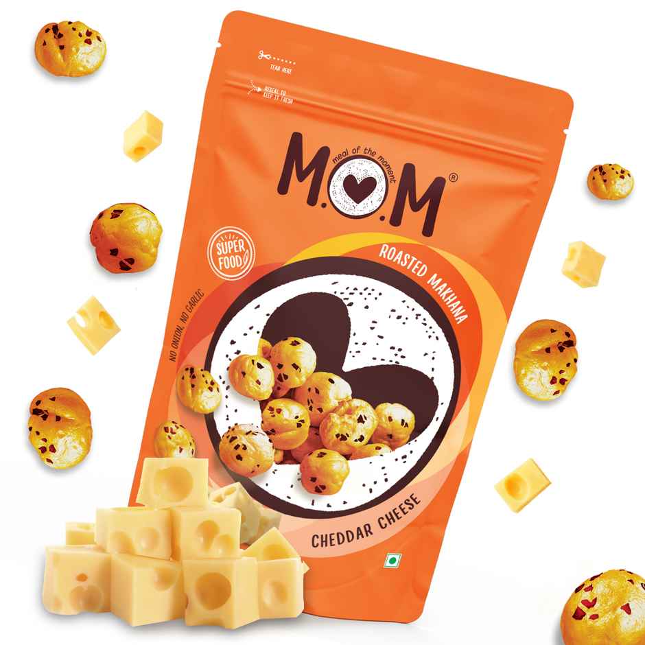MOM Cheddar Cheese Roasted Makhana
