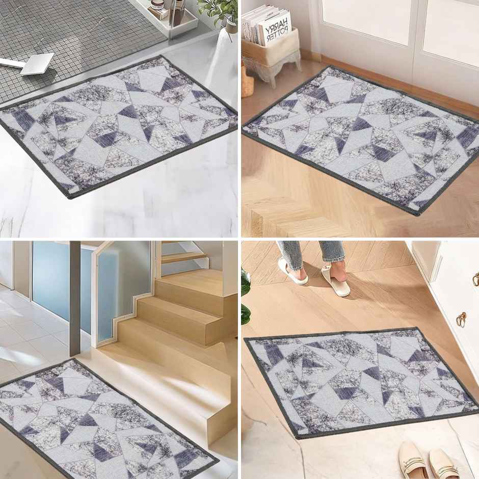 Status Anti- Skid Floor Mat | 40 x 60 cm | Grey