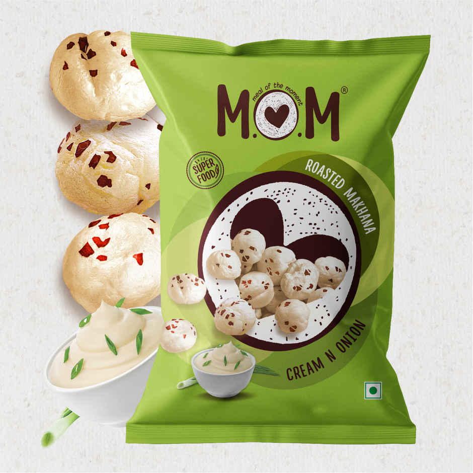 MOM Cream N Onion Roasted Makhana