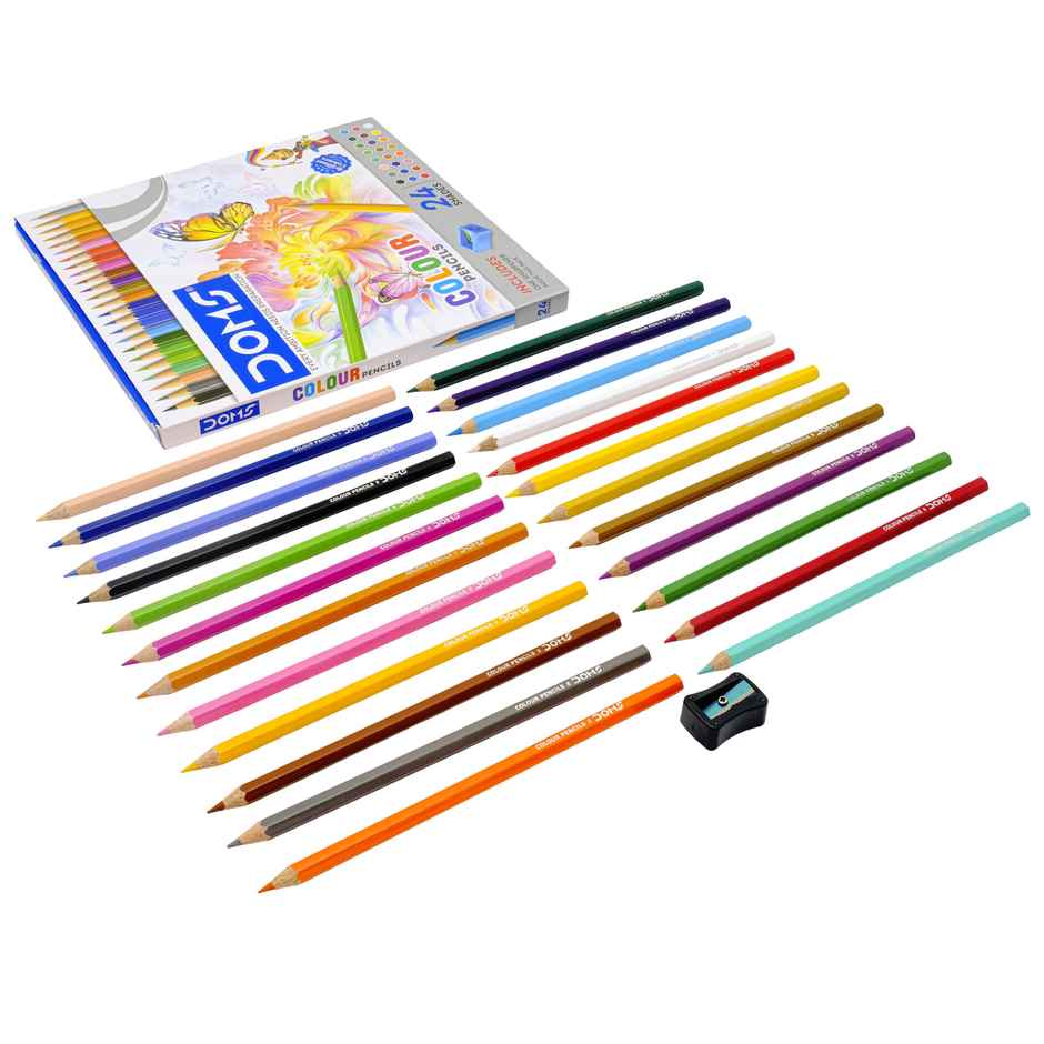 Doms Fsc 24 Shades Colour Pencil