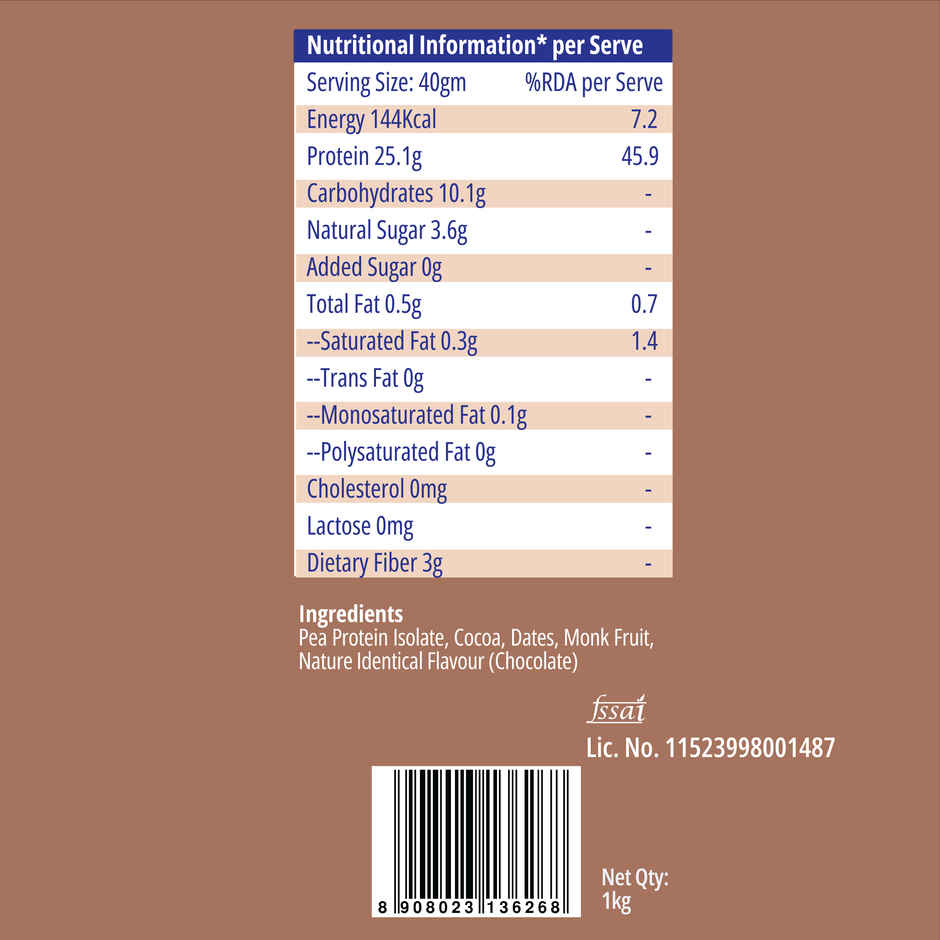 Maiva Pro Plant Protein Powder - Indonesian Cocoa