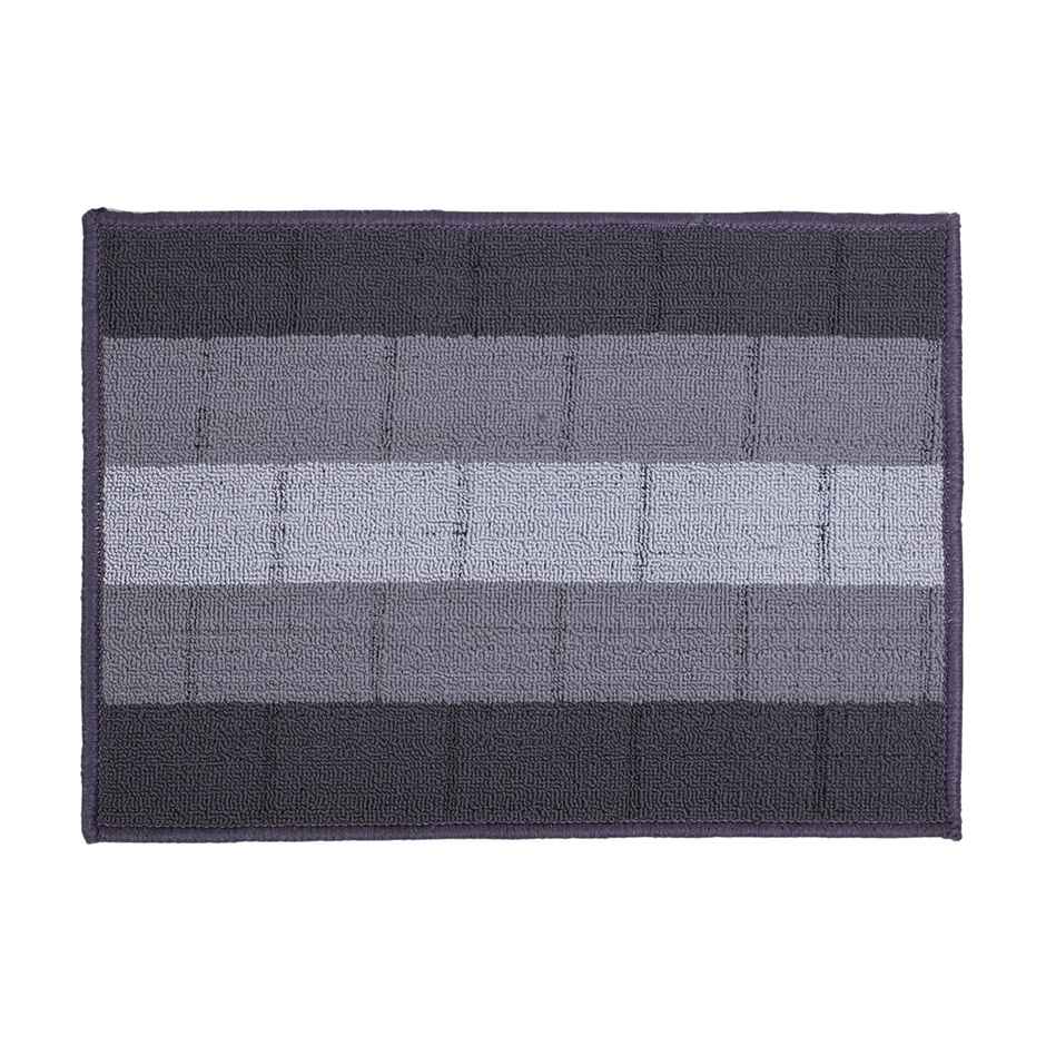 Status Iris Anti- Skid Floor Mat | 38 x 58 cm | Grey