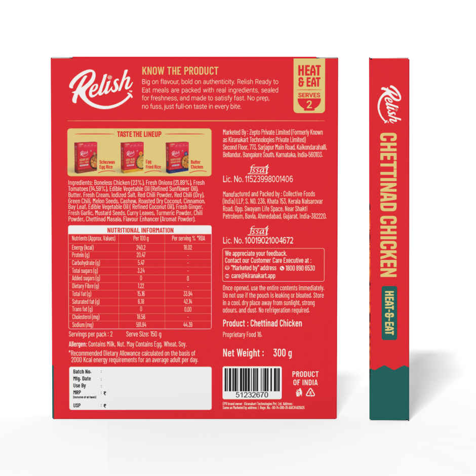 Relish Chettinad Chicken