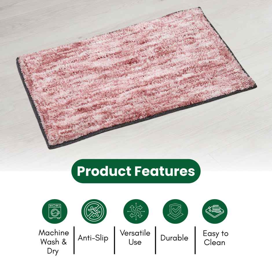 Status Spacedyeing Floor Mat | 38 x 58 cm | Peach