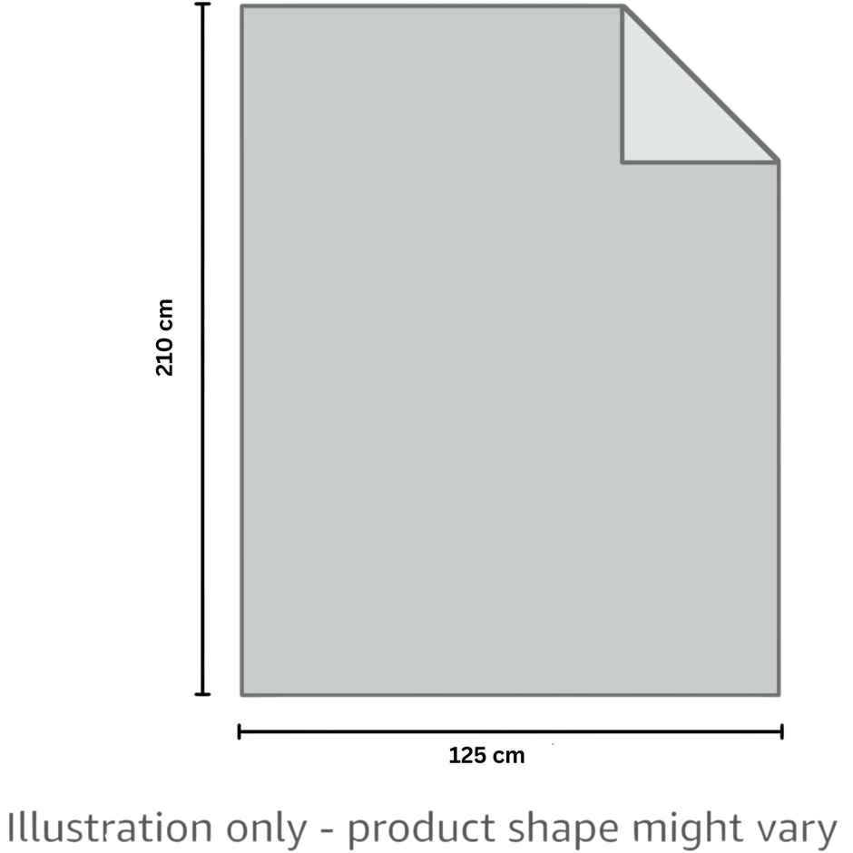 Status Polar Fleece Blanket | 125 x 210 cm | Black