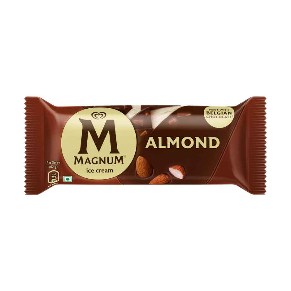 Kwality Wall's Magnum Chocolate Almond Ice Cream Stick Combo