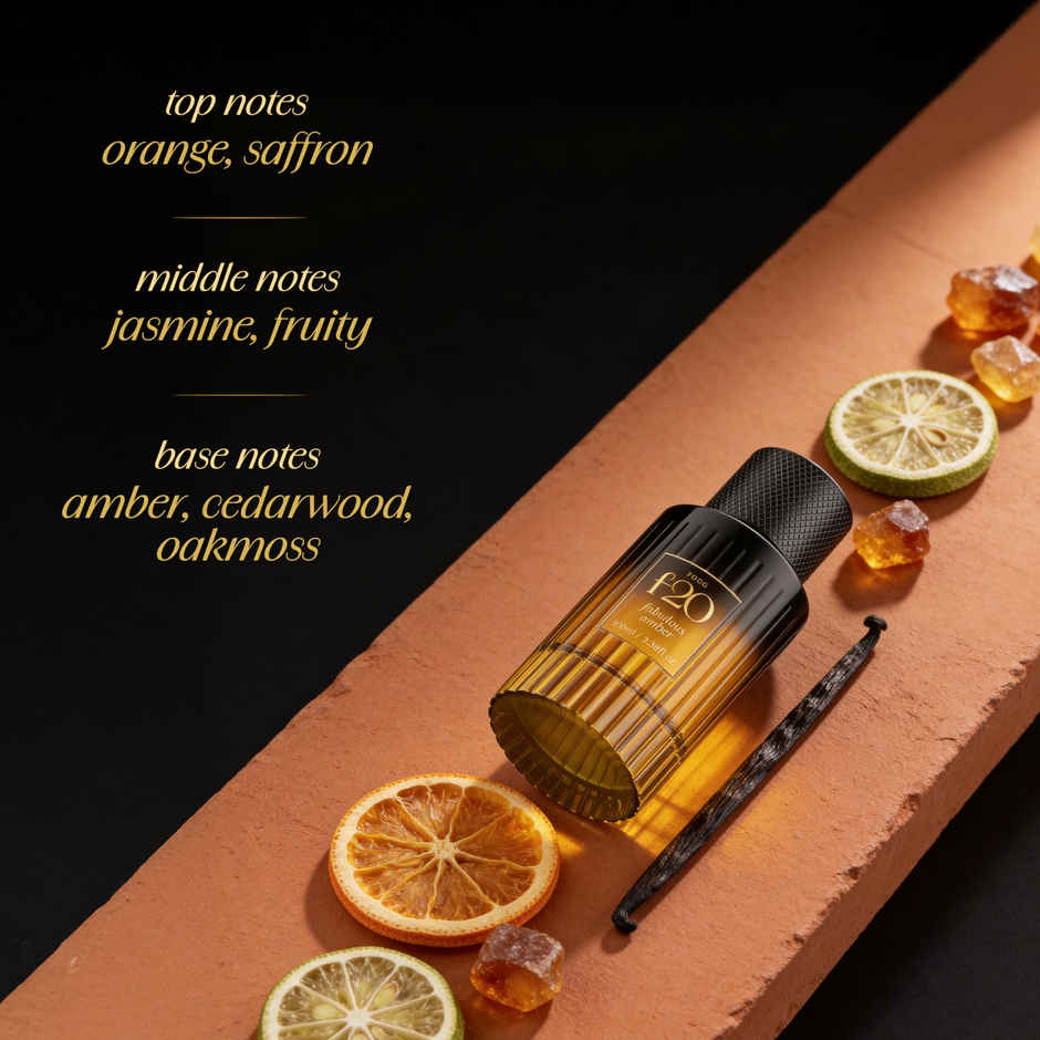 Fogg f20 Fabulous Amber Luxury Unisex Perfume Eau De Parfum