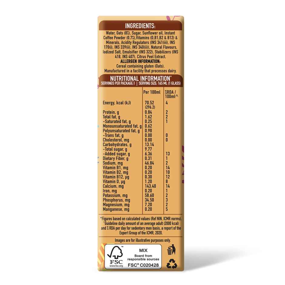 Only Earth Coffee Oat Shake