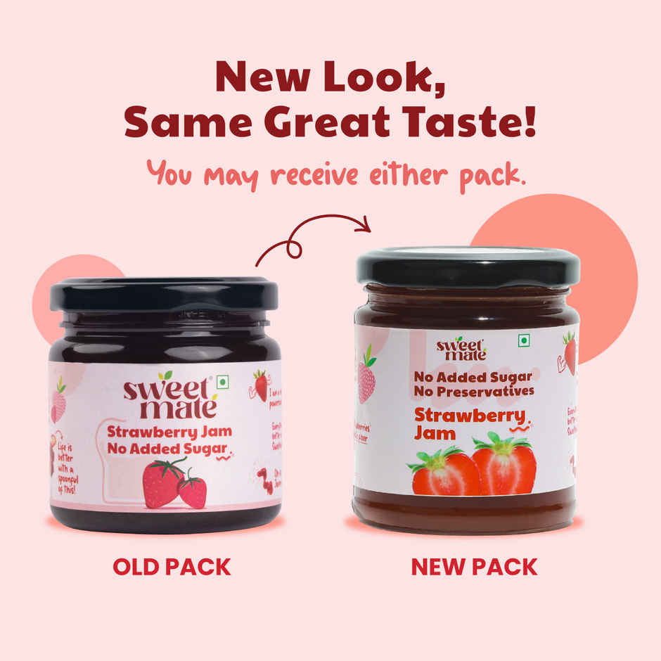 Sweetmate Sugar Free Strawberry Jam