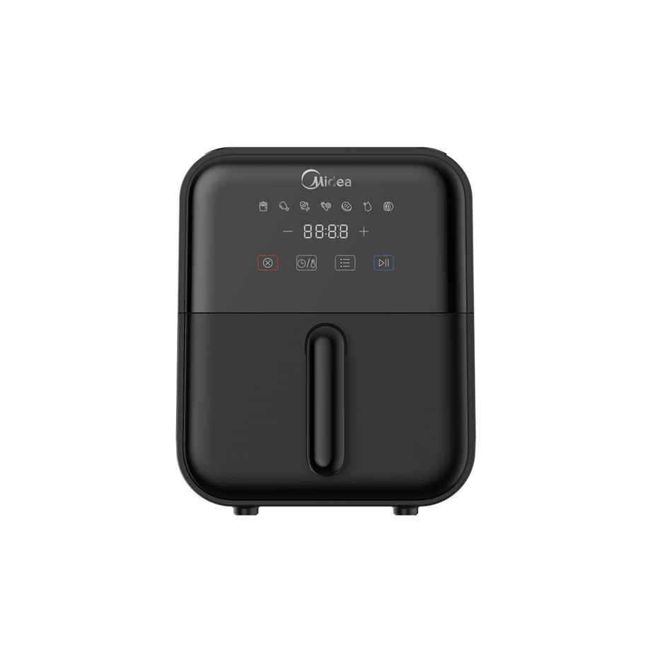 Midea 4.2L Air Fryer | 1600W Power | Digital display with 8 preset menu settings| Auto Cut-Off