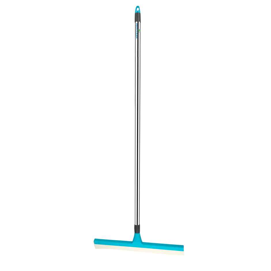 Proclean Floor Eva Wiper | 16 Inch | With SS Handle - 41 Inch | Green