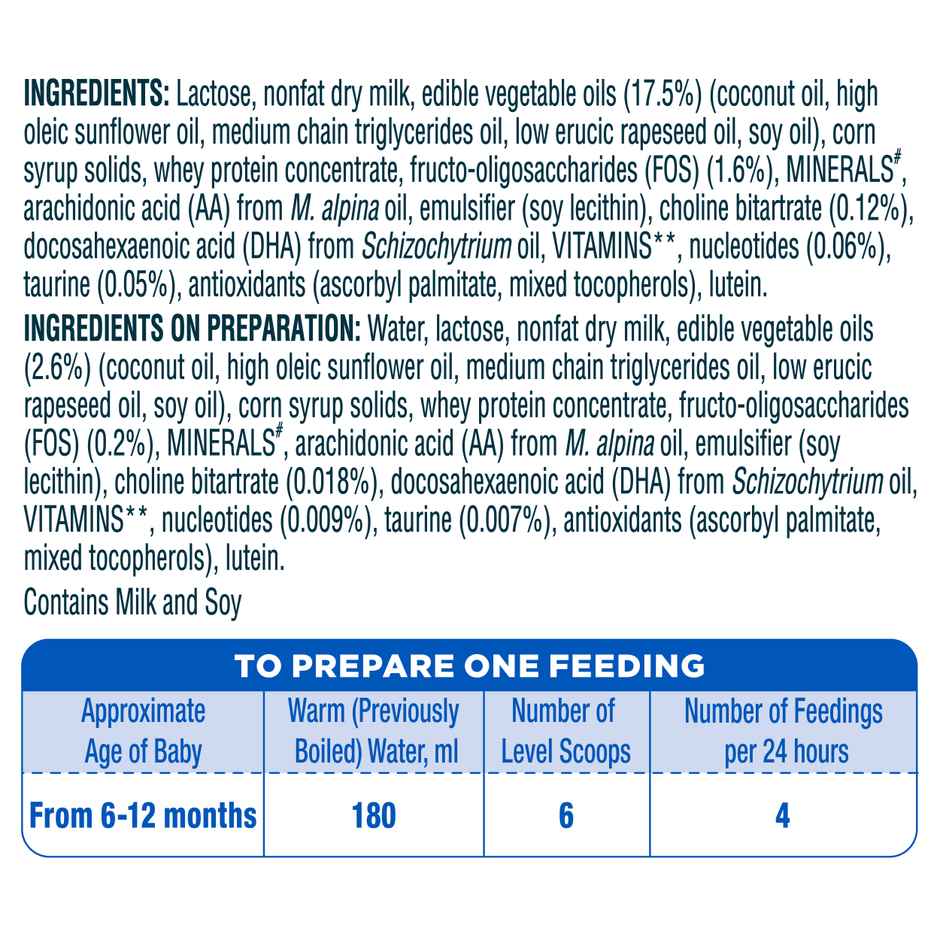 Similac Plus Stage 2 Follow Up Formula Tin