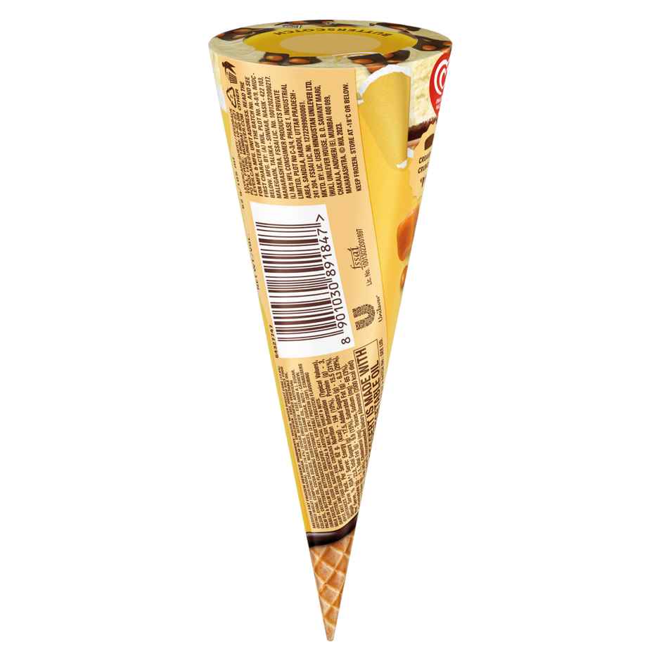 Kwality Wall's Cornetto Butterscotch Cone
