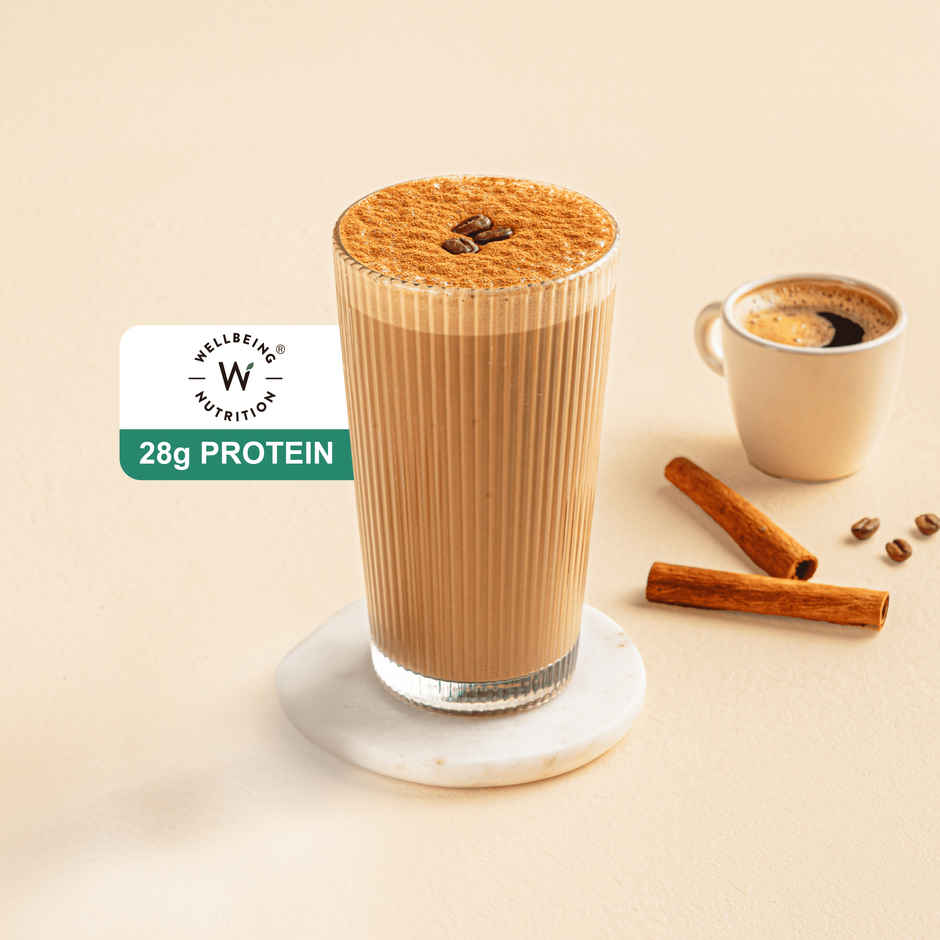 Cold Coffee Whey Protein Shake - Wellbeing