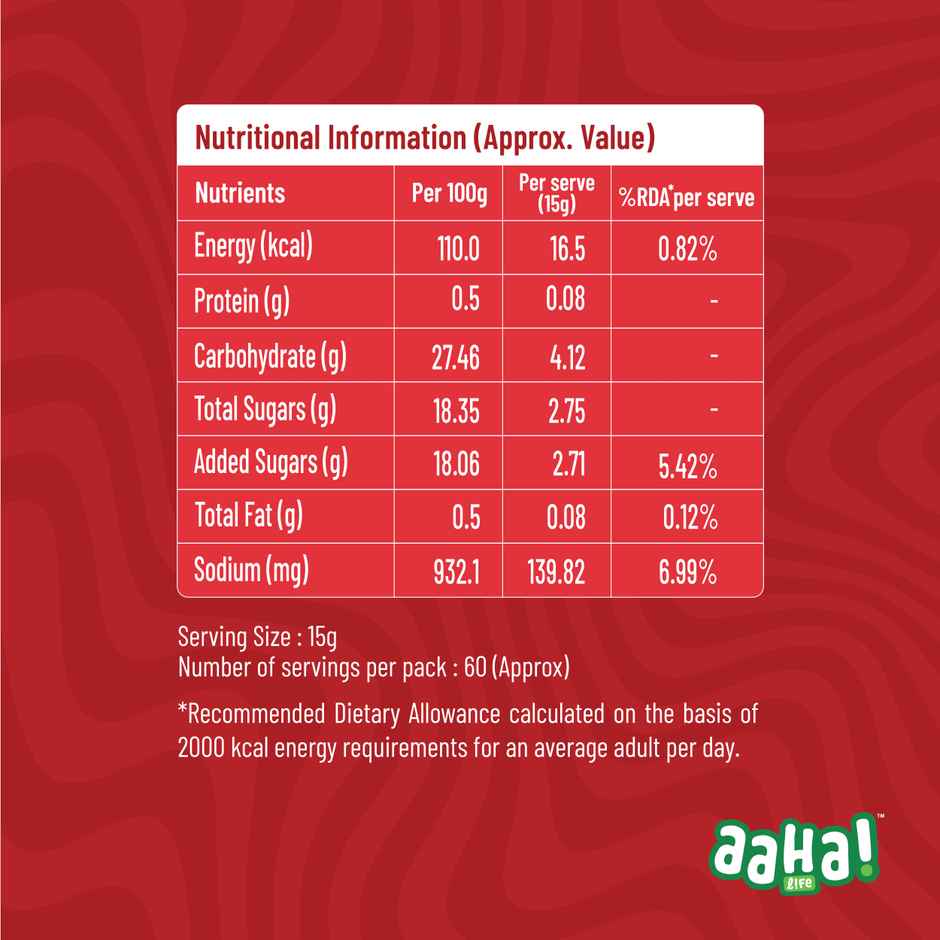 Aaha Tomato Ketchup Pouch