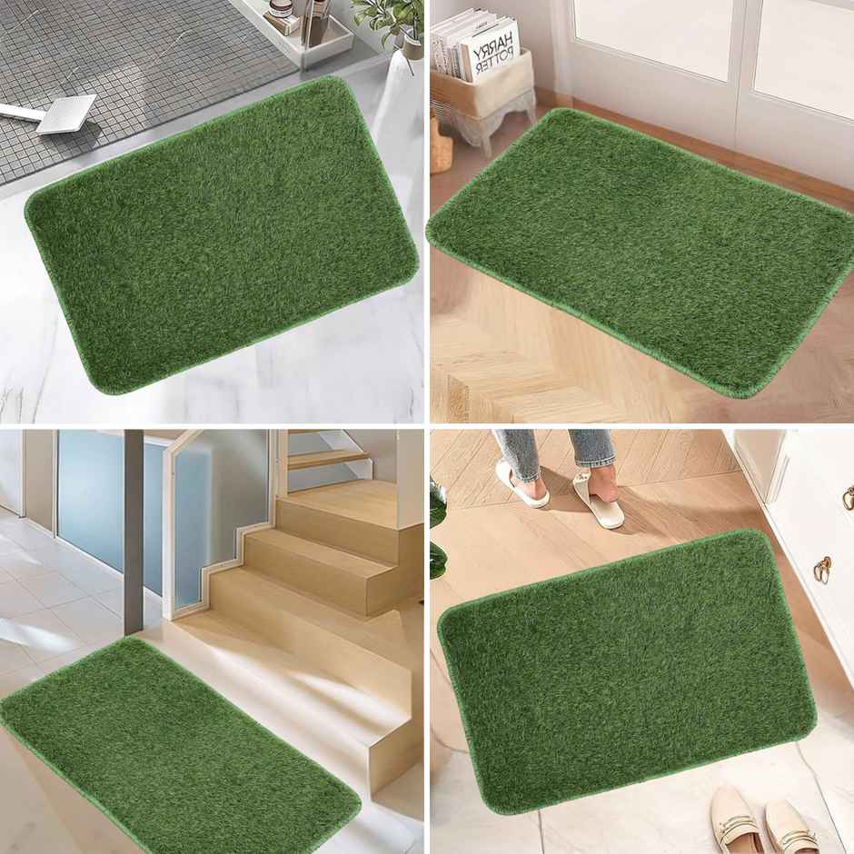 Status Anti- Skid Grass Door Mat | 38 x 58 cm