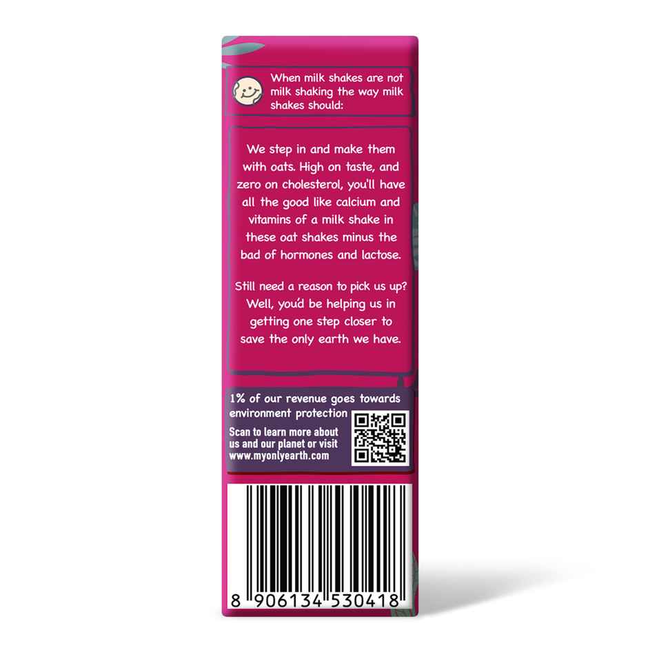 Only Earth Strawberry Oat Shake