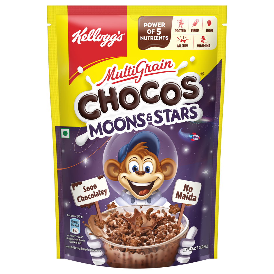 Kellogg's Multigrain Chocos Moons & Stars