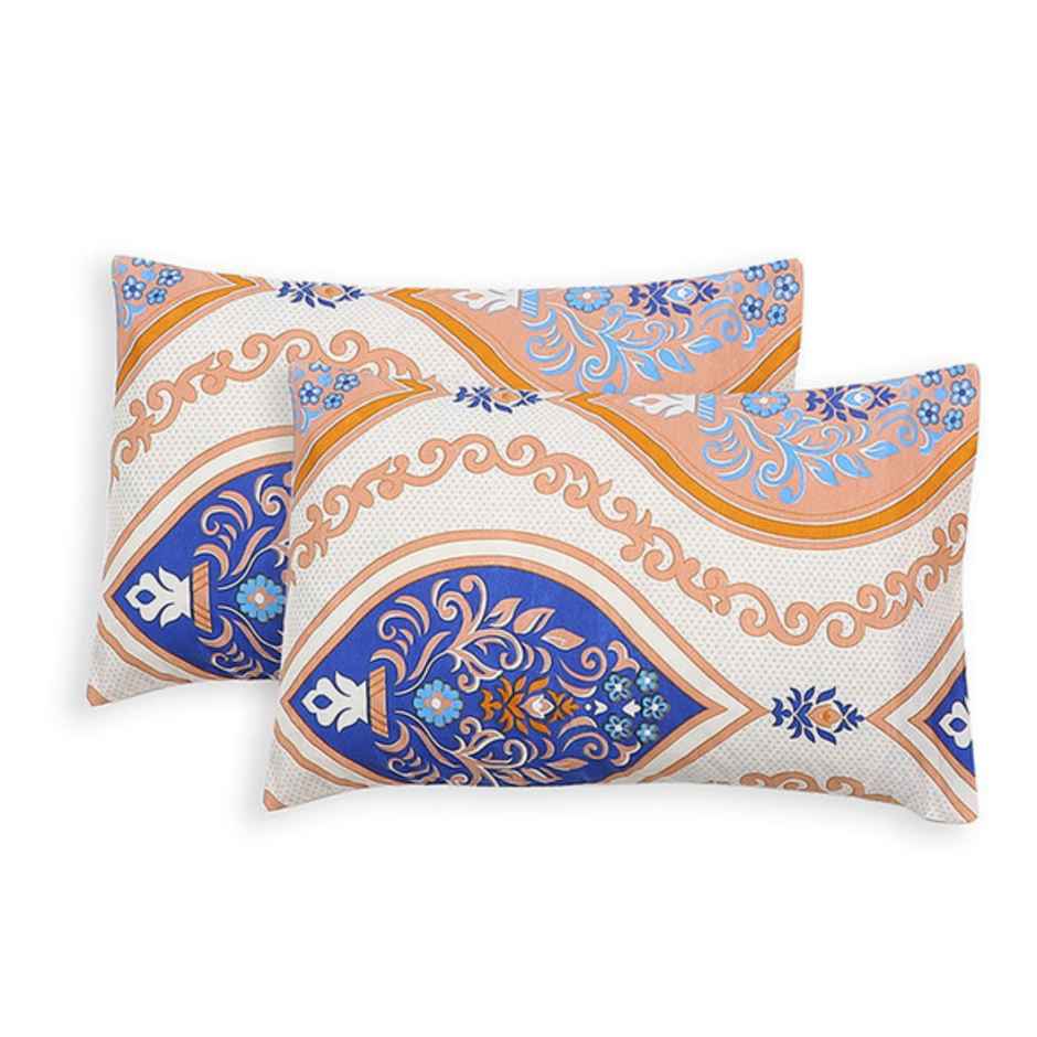 Status Value Double Ethnic Bedsheet | 79 x 87 in | Beige