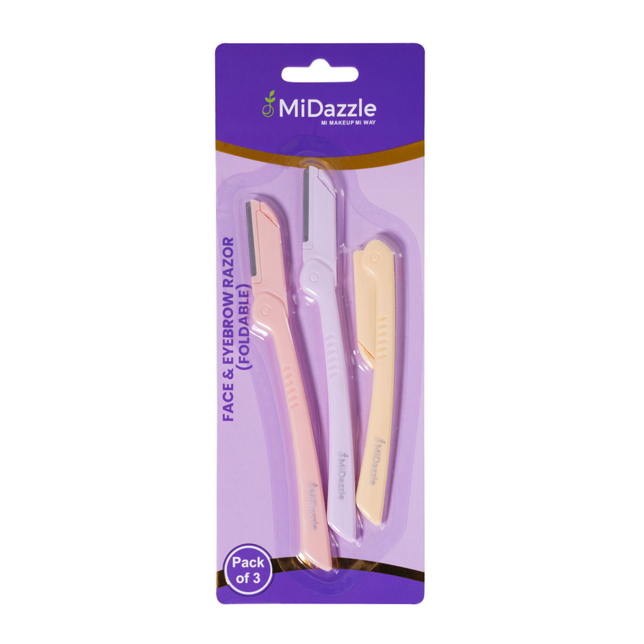 Midazzle Foldable Eyebrow & Facial Razor | MIOF3407