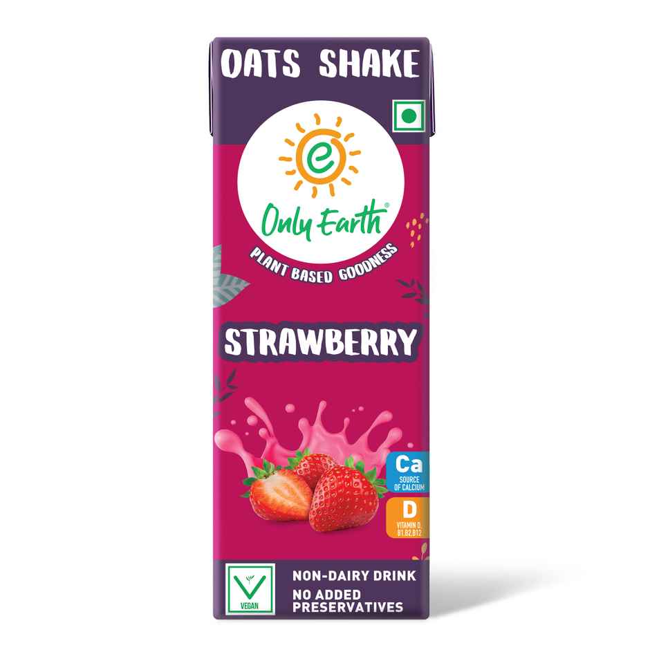 Only Earth Strawberry Oat Shake
