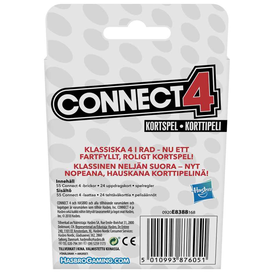 Hasbro Connect 4 Card Game