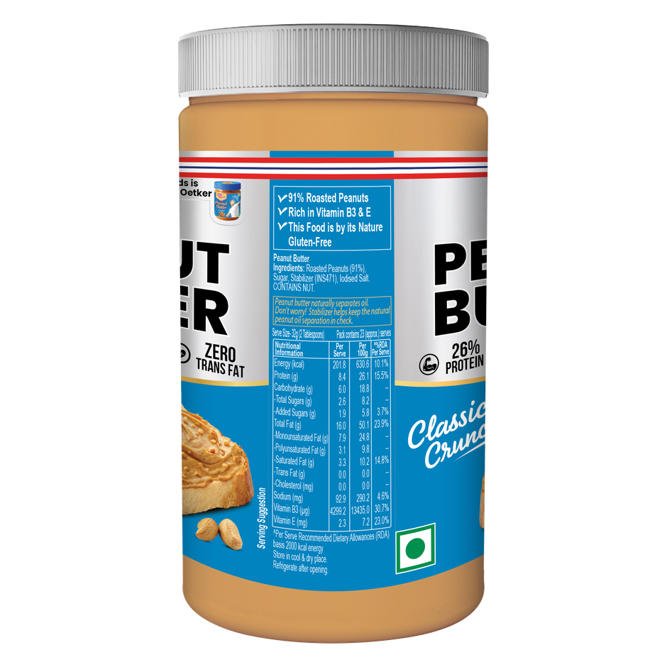 Dr. Oetker Fun Foods Crunchy Peanut Butter