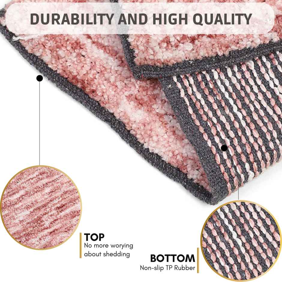 Status Spacedyeing Floor Mat | 38 x 58 cm | Peach