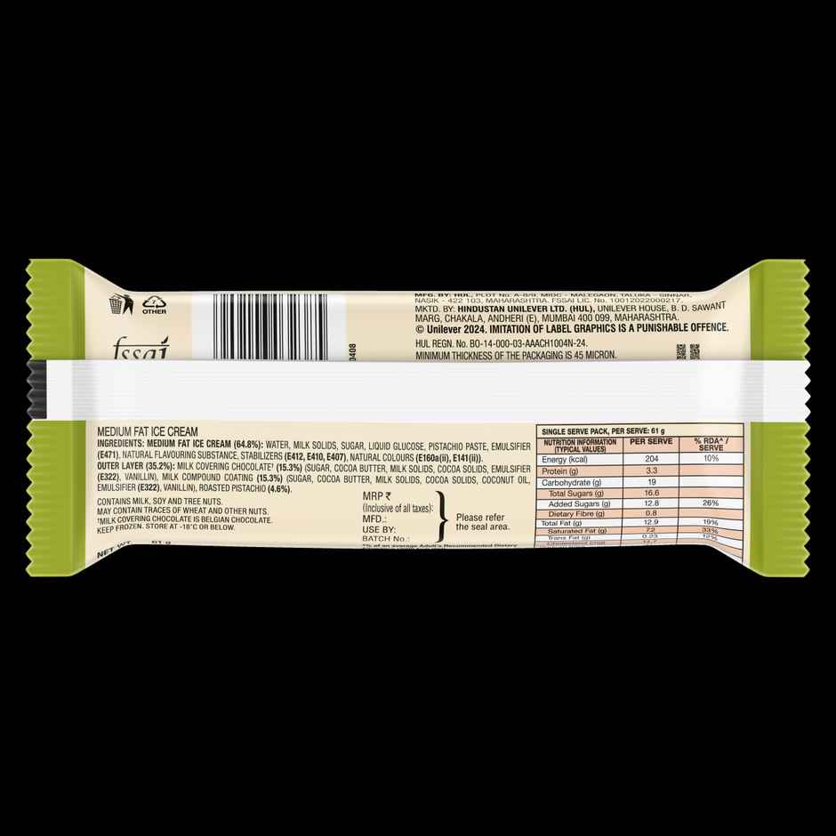 Kwality Wall's Magnum Pistachio Ice Cream Stick