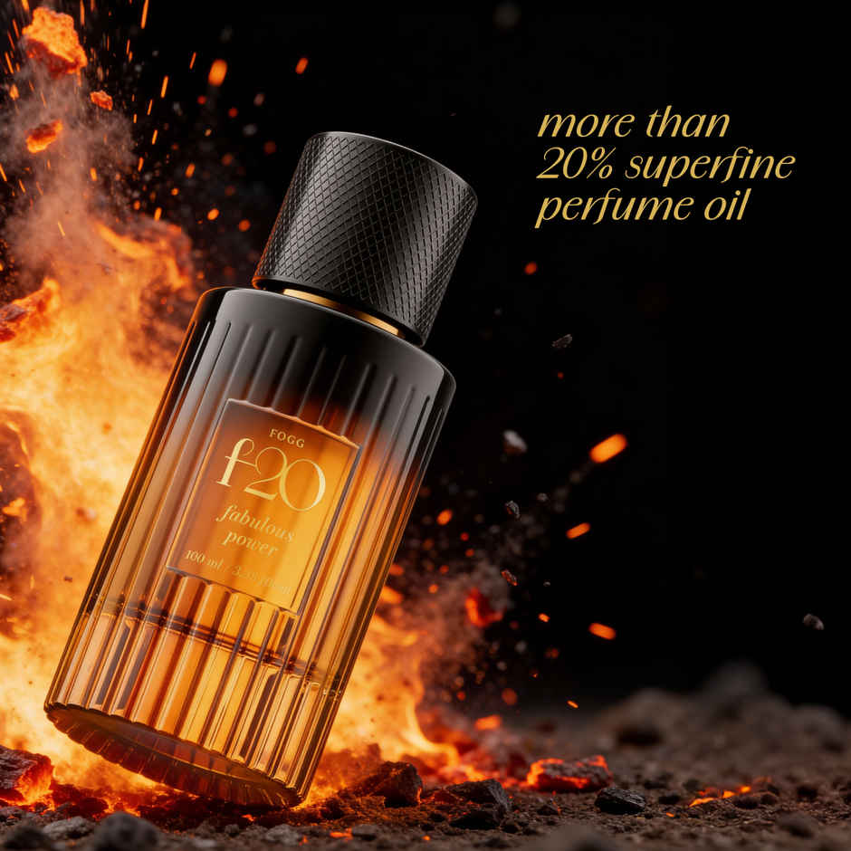 Fogg f20 Fabulous Power Luxury Unisex Perfume Long-Lasting Eau De Parfum for Men & Women