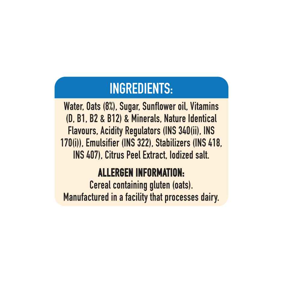 Only Earth Vanilla Oat Shake