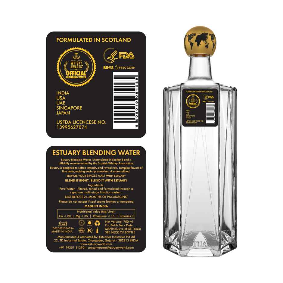 Estuary Single Malt Blending Water