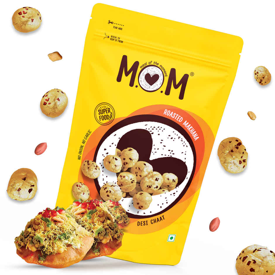 MOM Roasted Makhana Desi Chaat Combo