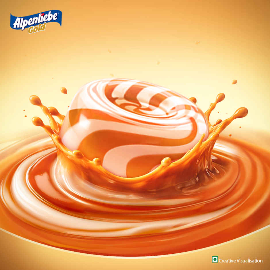 Alpenliebe Gold More Caramelly More Tasty Toffee Pouch