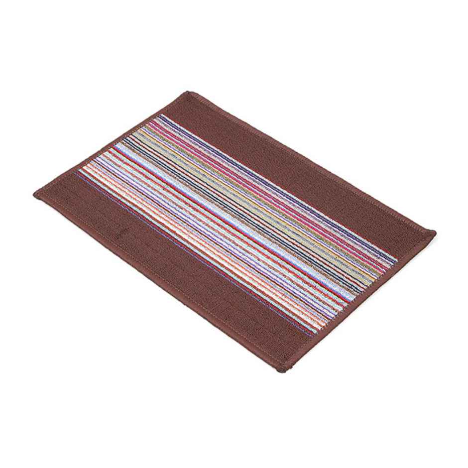 Microfiber Anti Slip Mat | Multicolour | 38 x 58 cm | Machine Washable