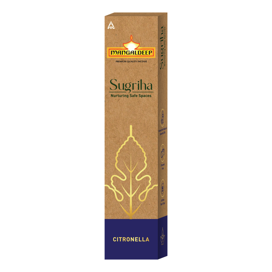 Mangaldeep Sugriha Mosquito Repellant Incense - Citronella