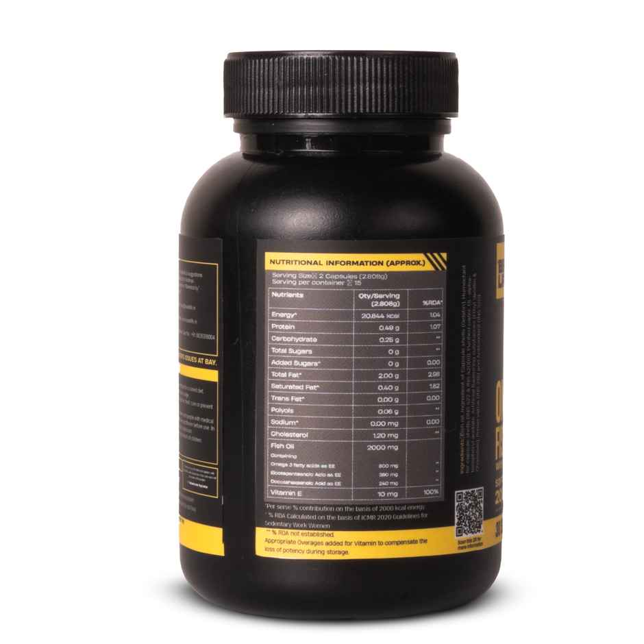 Beast Life Omega Fish Oil - Pack Of 30