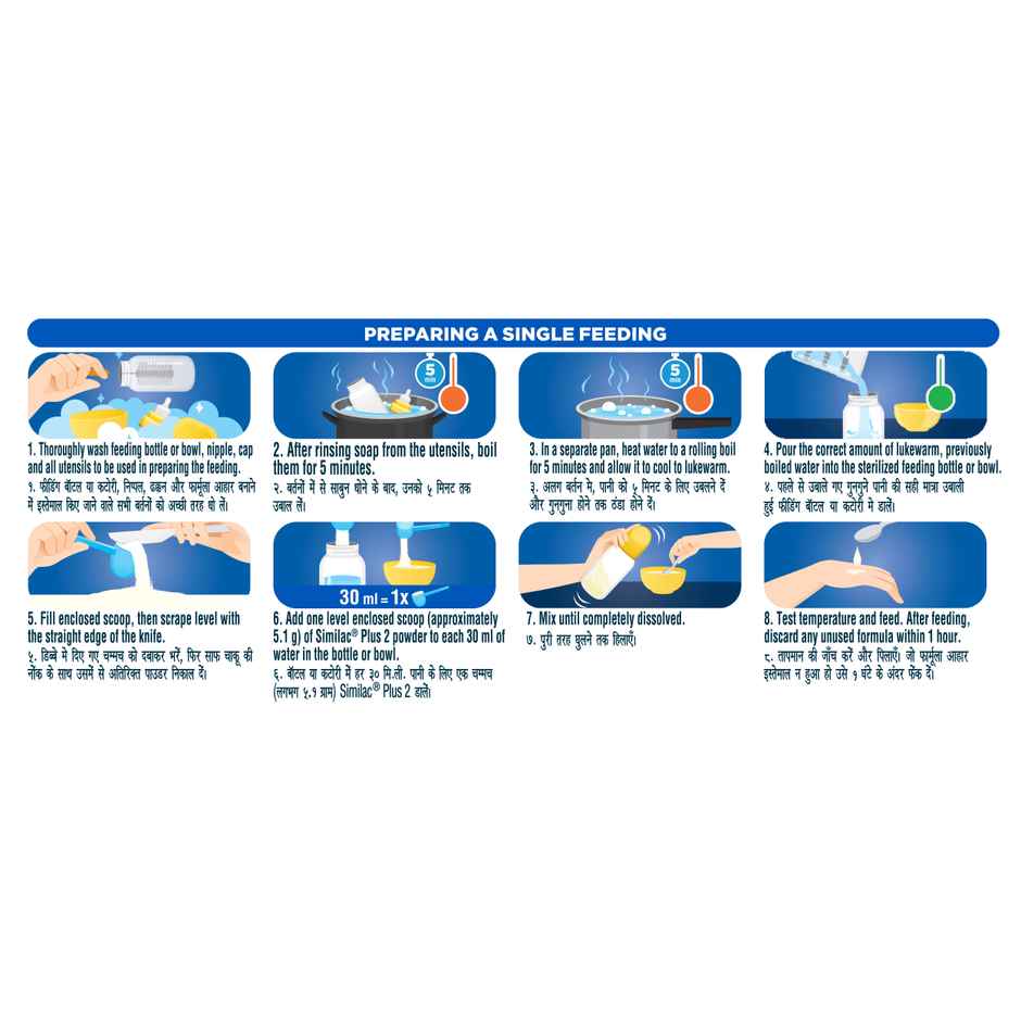 Similac Plus Stage 2 Follow Up Formula Tin