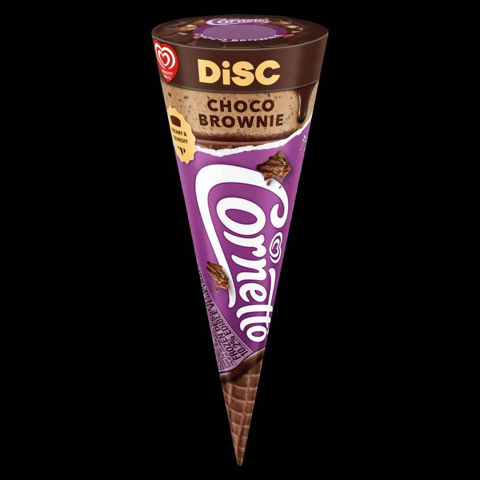Kwality Wall's Cornetto Choco Brownie Cone