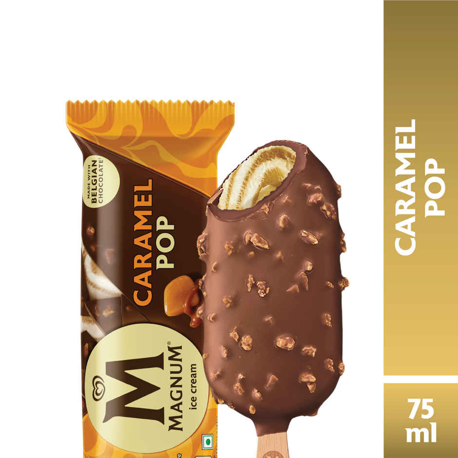 Kwality Wall Magnum Caramel Pop Ice Cream Stick Combo