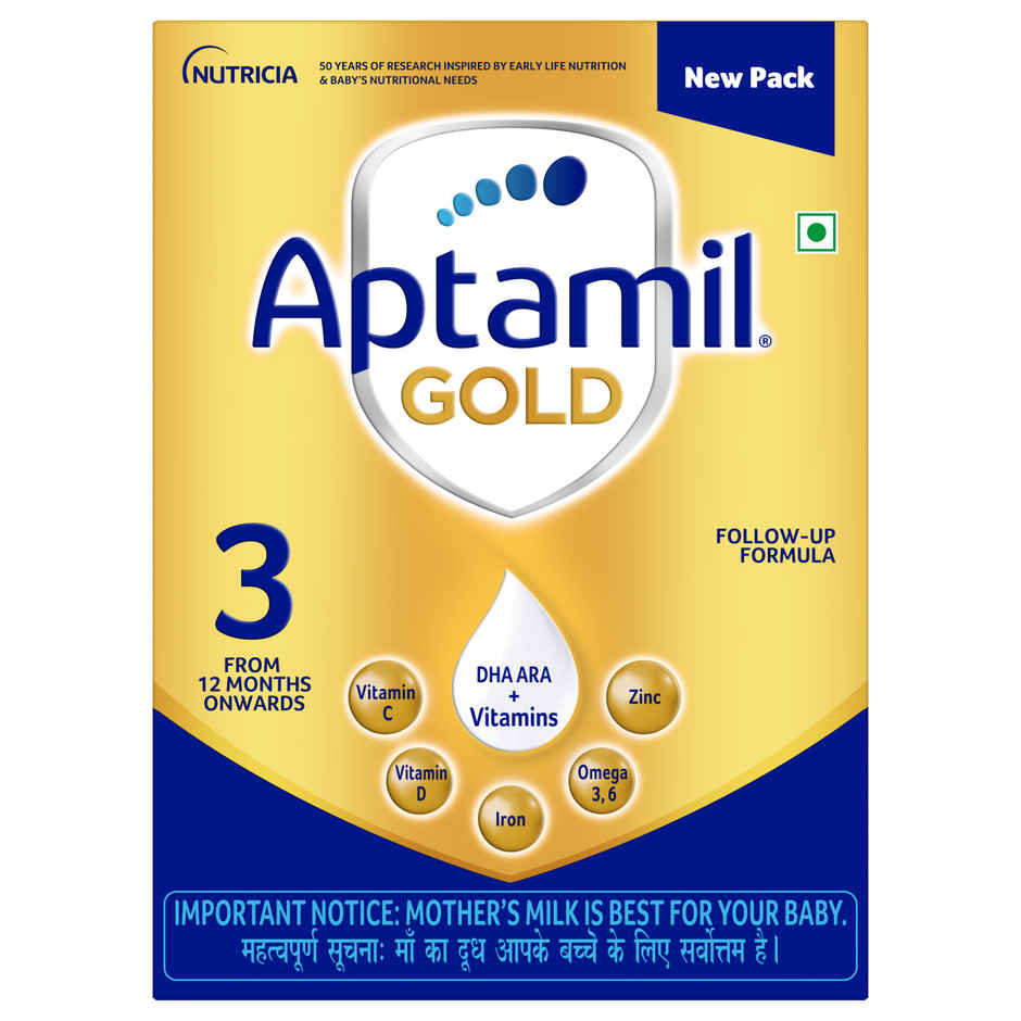 Aptamil Gold 3 Follow up Infant Formula Powder | Stage 3 | After 12 months
