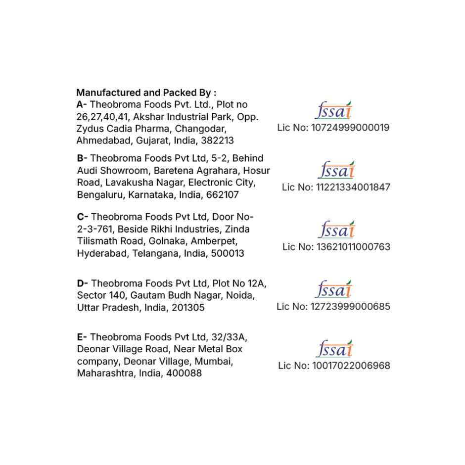 Theobroma Chocolate Coated Gingerbread Man (Eggless / Veg)