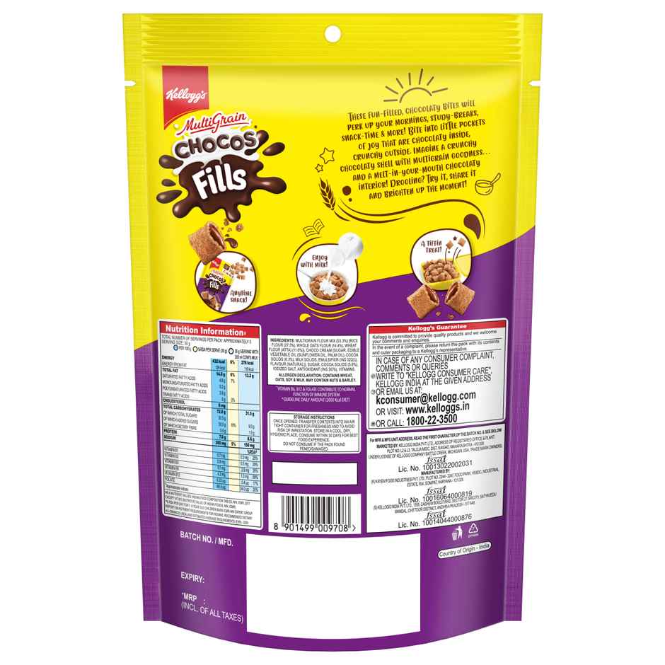 Kellogg's Multigrain Chocos Fills Double Chocolaty