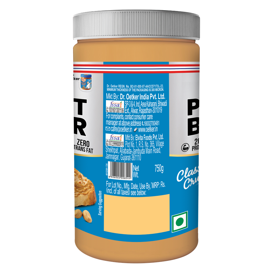 Dr. Oetker Fun Foods Crunchy Peanut Butter