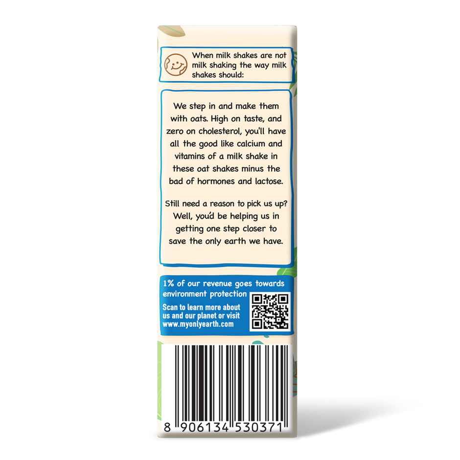 Only Earth Vanilla Oat Shake