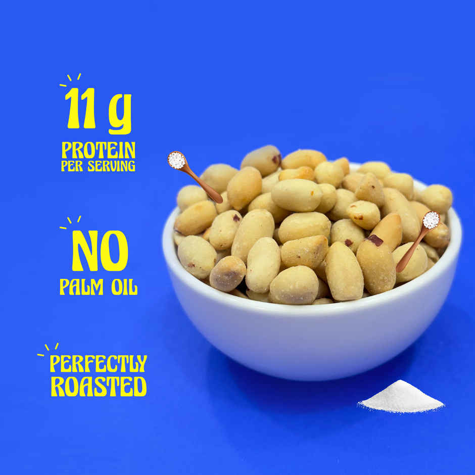Taali Salted Peanuts, Roasted Peanut, Premium Quality Bharuchi Nuts, No Palm Oil, Rich in Protein